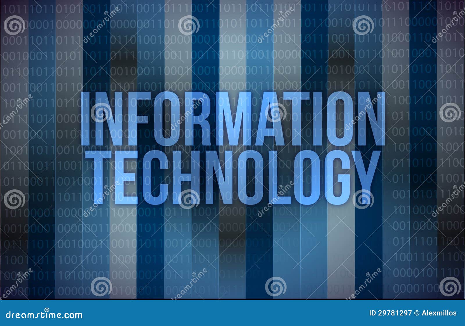 Information Technology, Internet Concept Stock Illustration ...