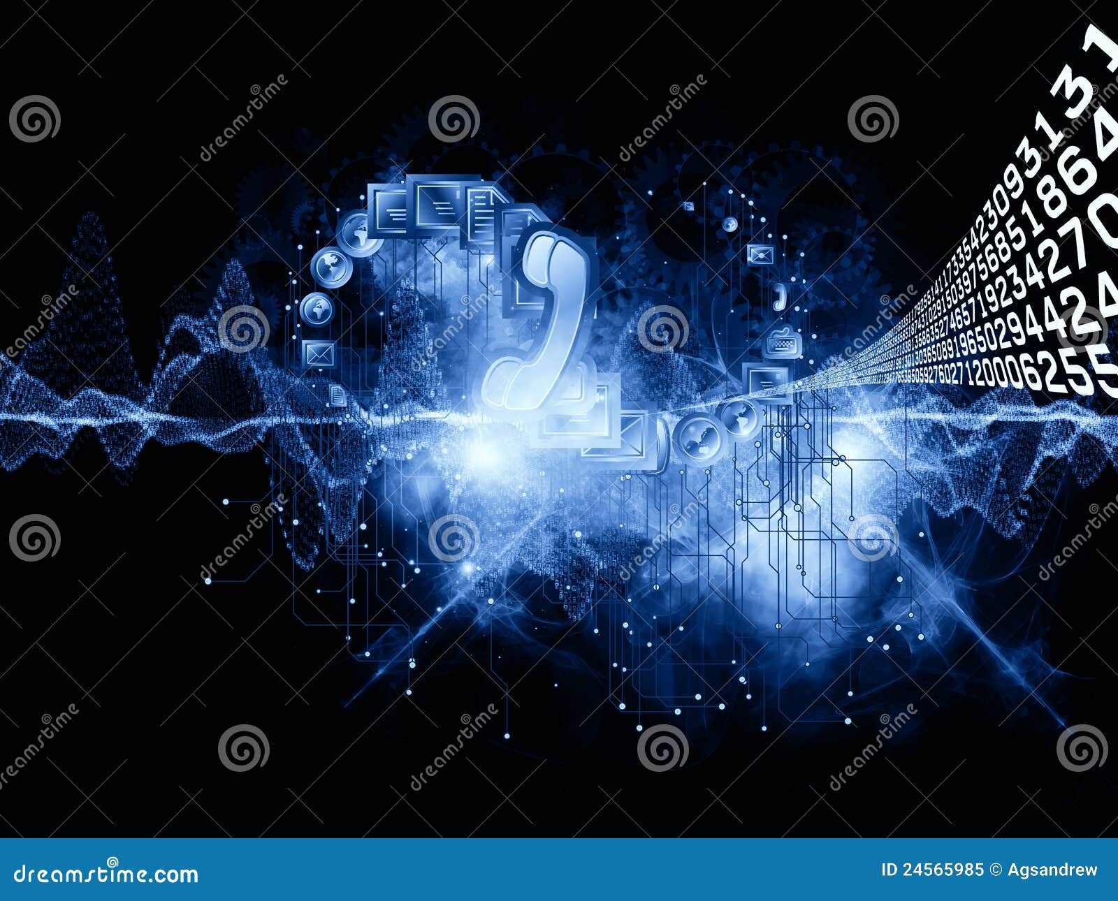 Information universe stock illustration. Illustration of backdrop - 24565985