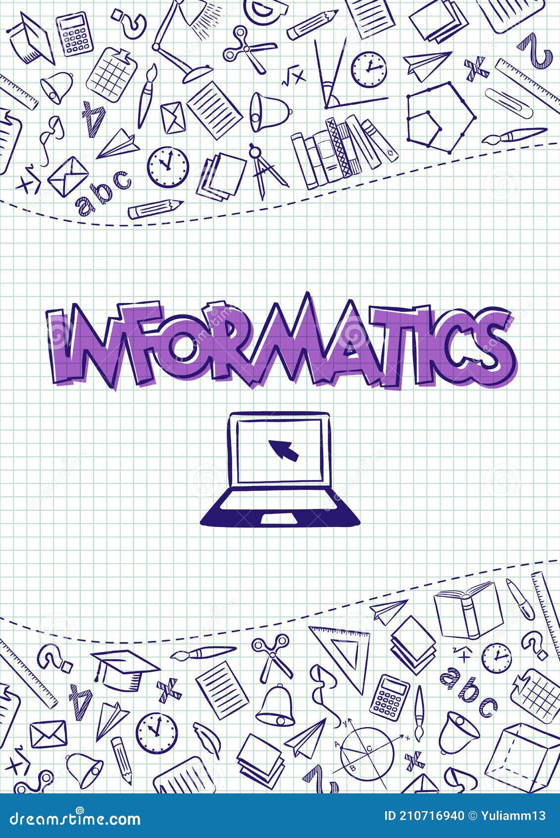 Page De Garde Informatique Dessin
