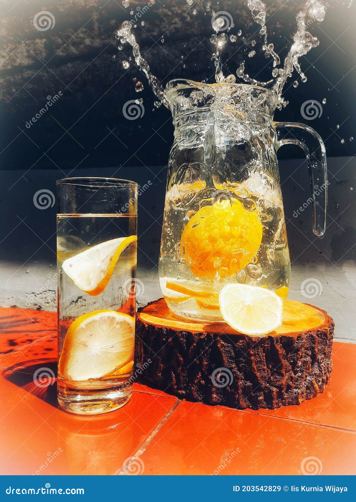 Infused Water is Good for Your Health Stock Image Image of infused