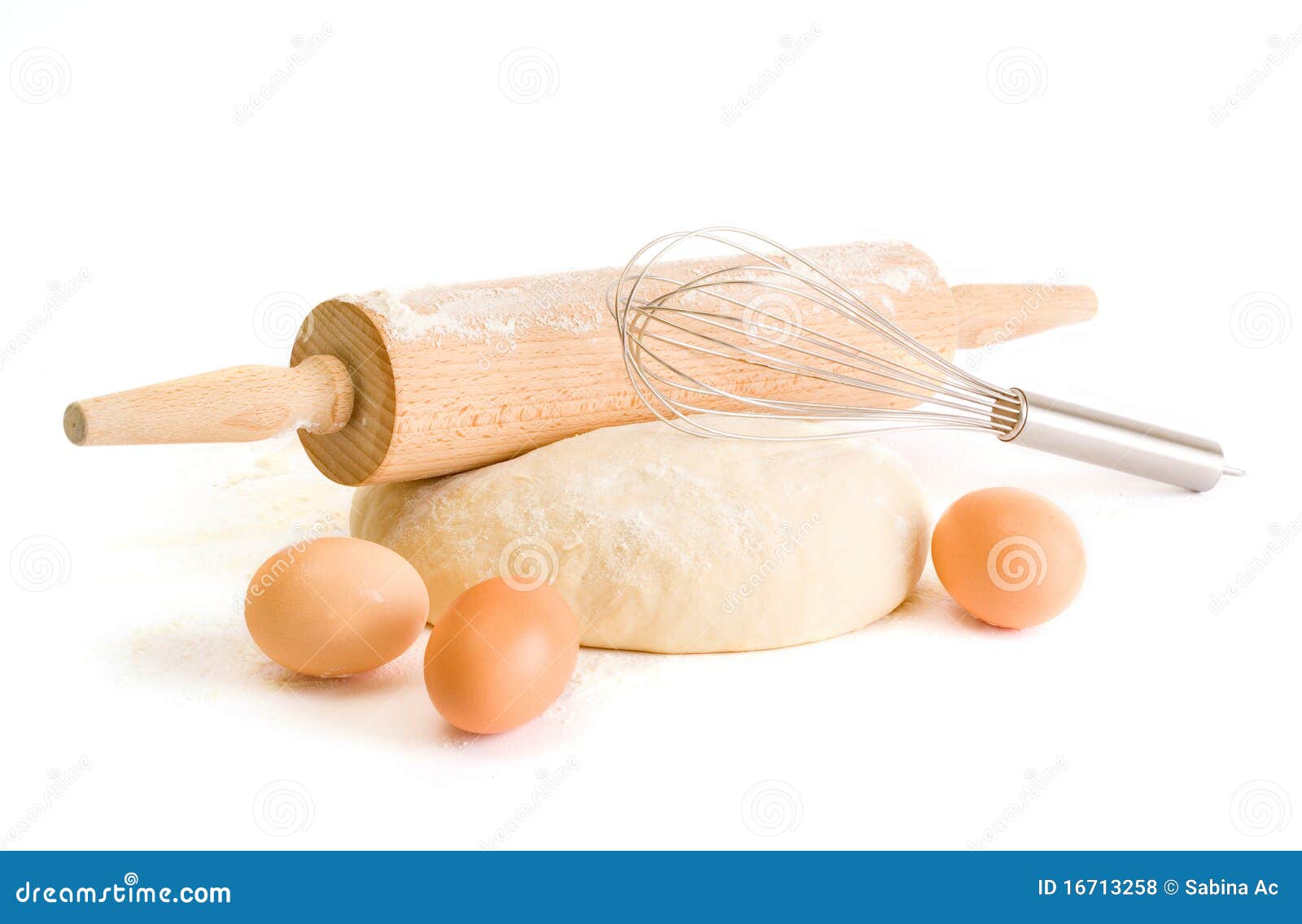 Ingredients for Baking Bread Stock Photo Image of brown, dough 16713258