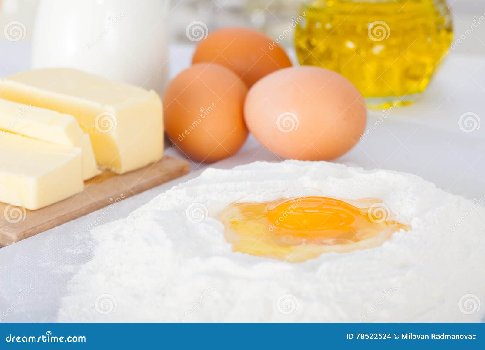 Ingredients for Baking Cakes Stock Photo Image of seasonal, culinary 78522524