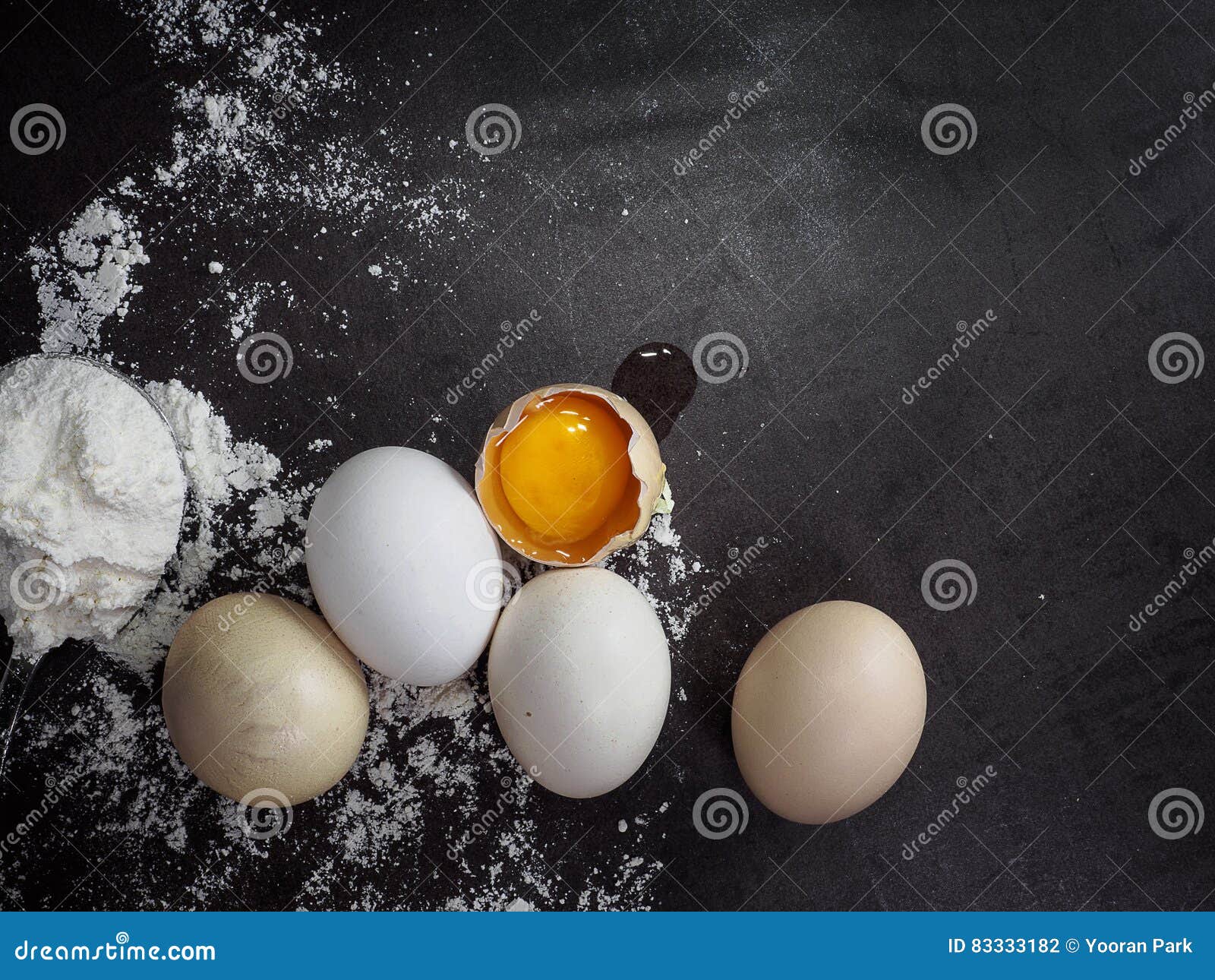 Ingredients for Cooking Baking Pancake Stock Photo Image of cake