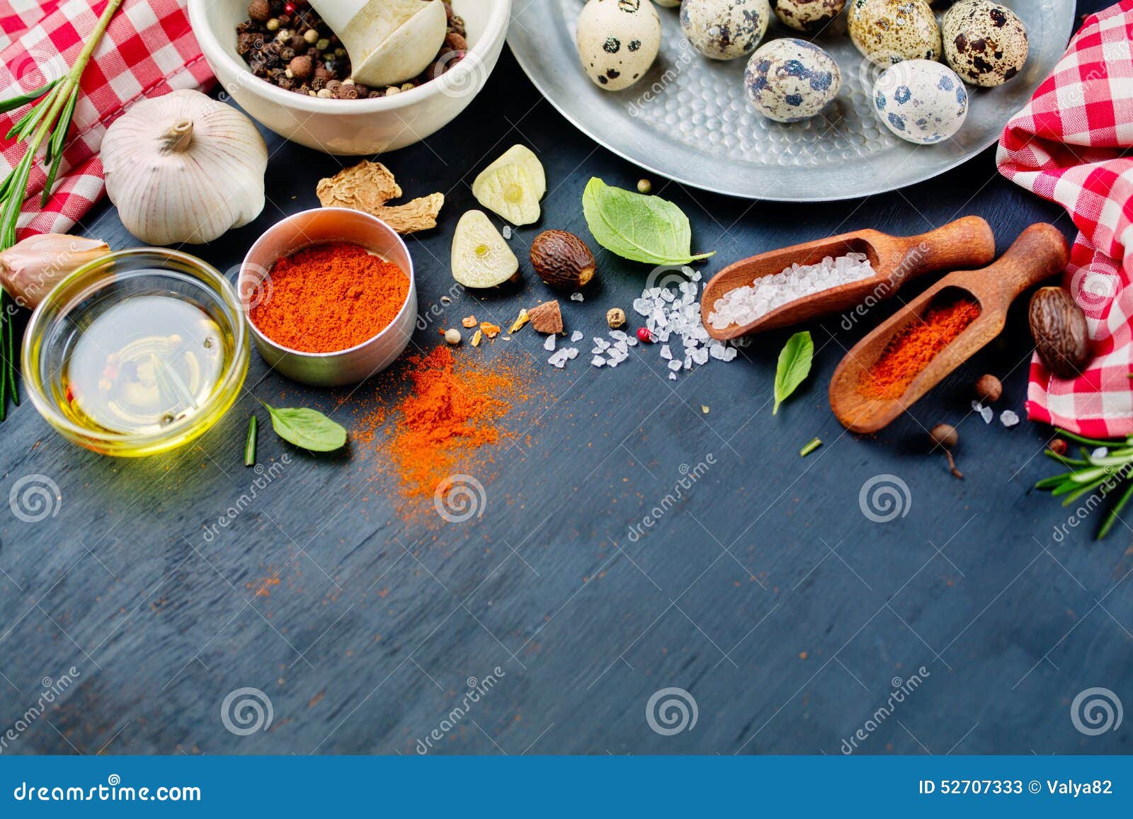 Ingredients for cooking stock image. Image of eating - 52707333