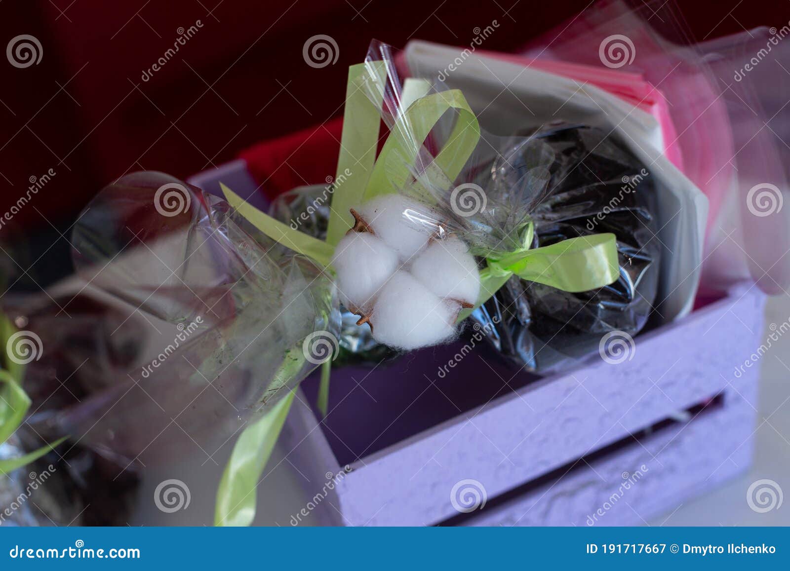 Ingredients for Creating Flower Arrangements Stock Image Image of