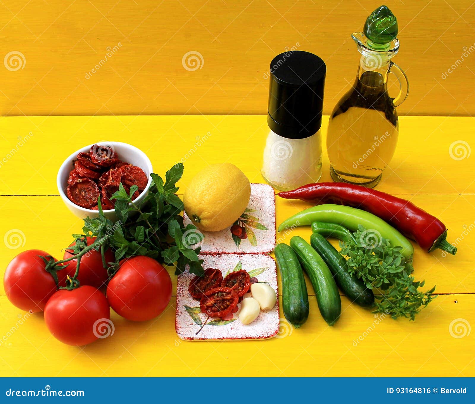 Ingredients for Gazpacho Soup Stock Photo Image of soup, tasty 93164816