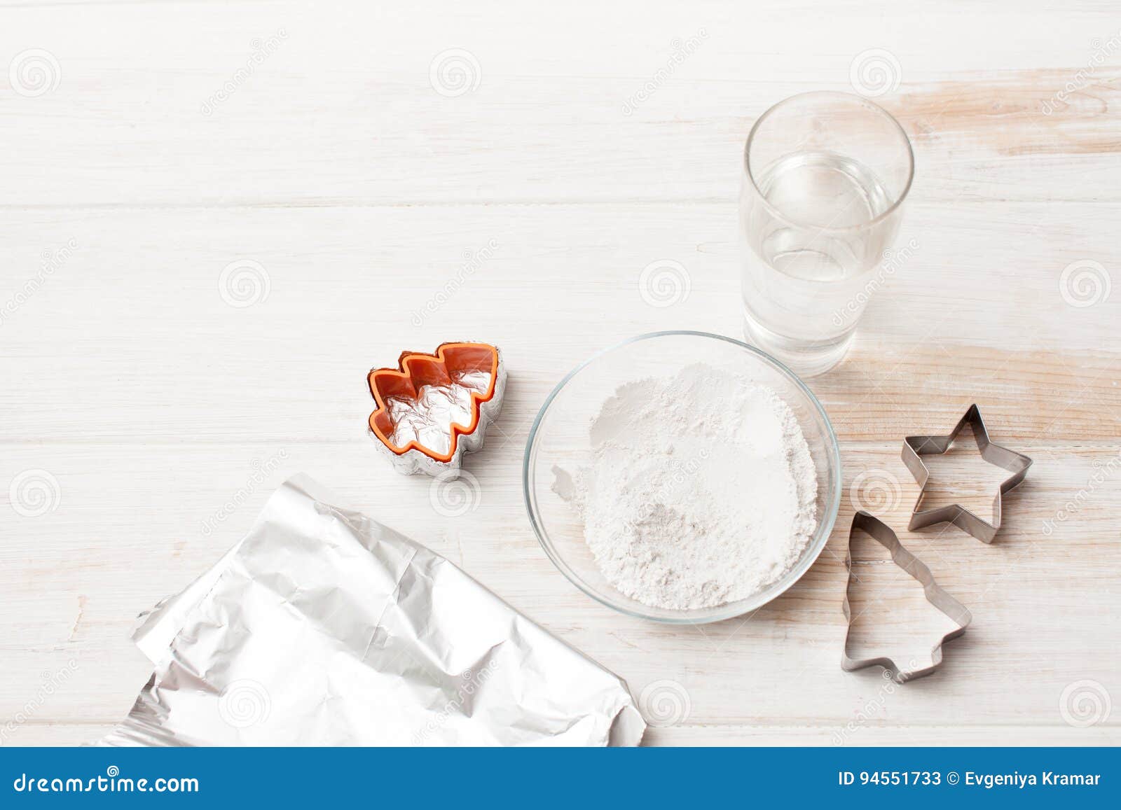 Ingredients for Making Plaster Molds Stock Image Image of decorator