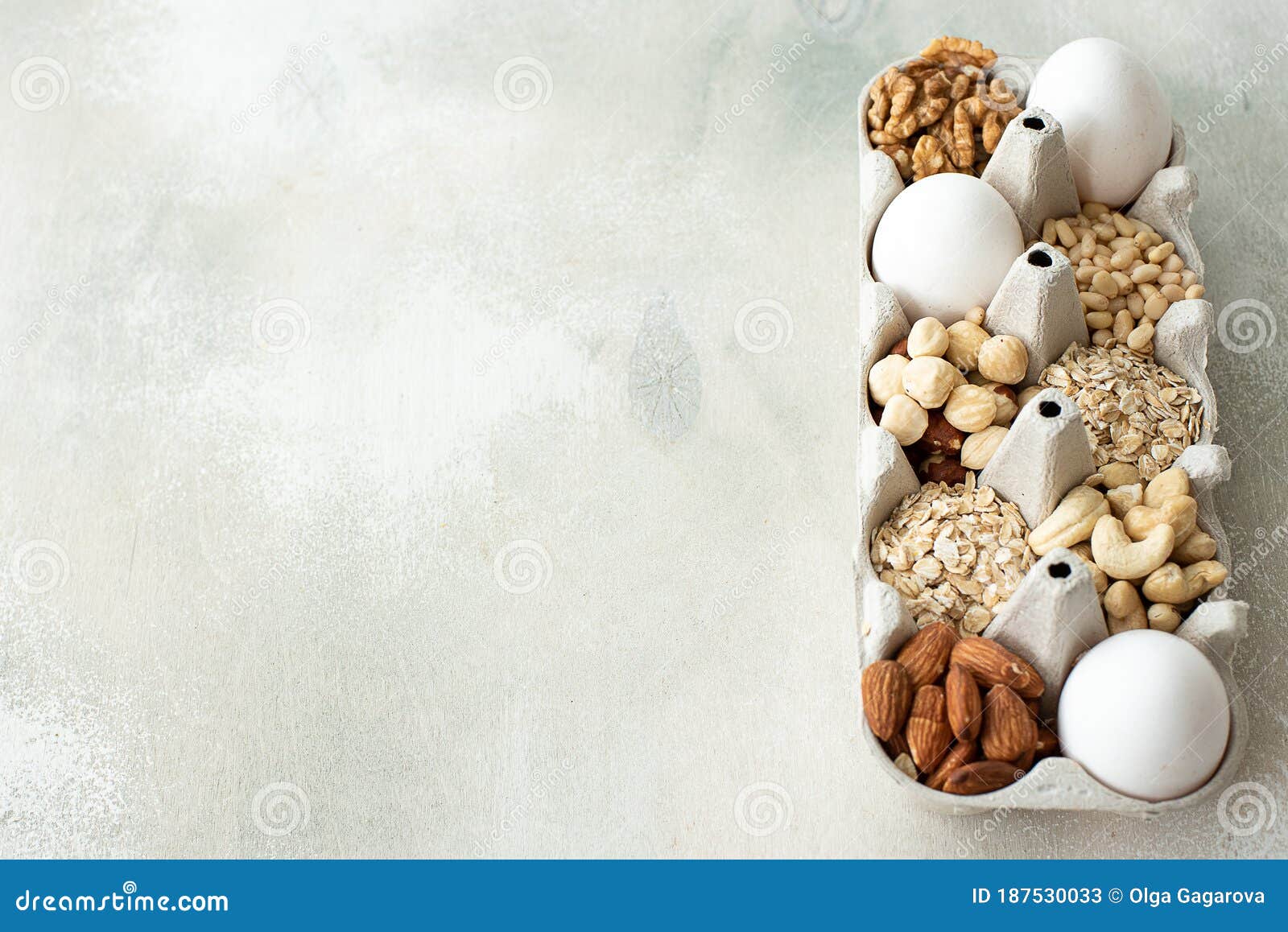 Ingredients for Oatmeal Cookies in a Box Stock Image Image of dessert