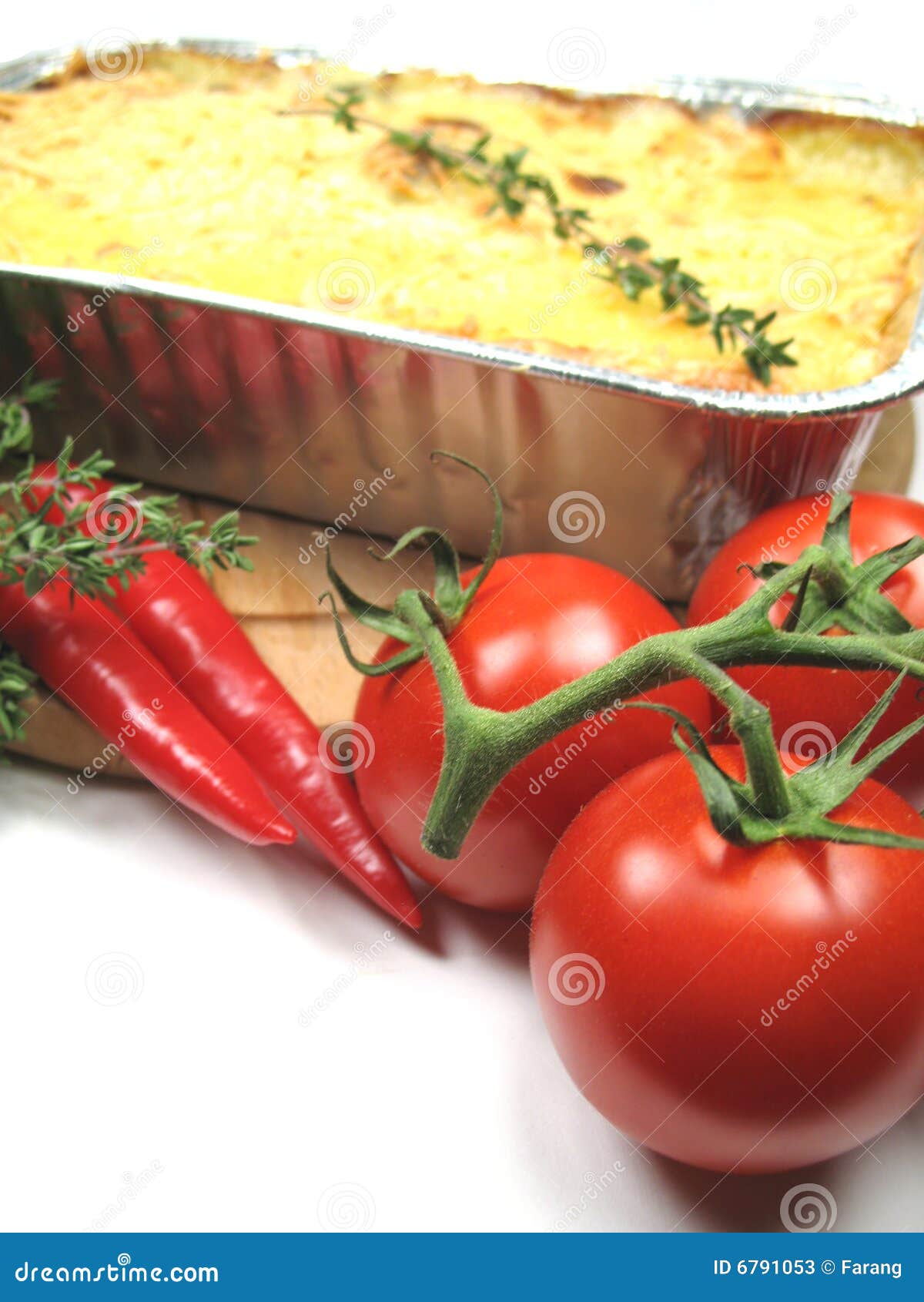 Ingredients and oven dish stock image. Image of serving 6791053