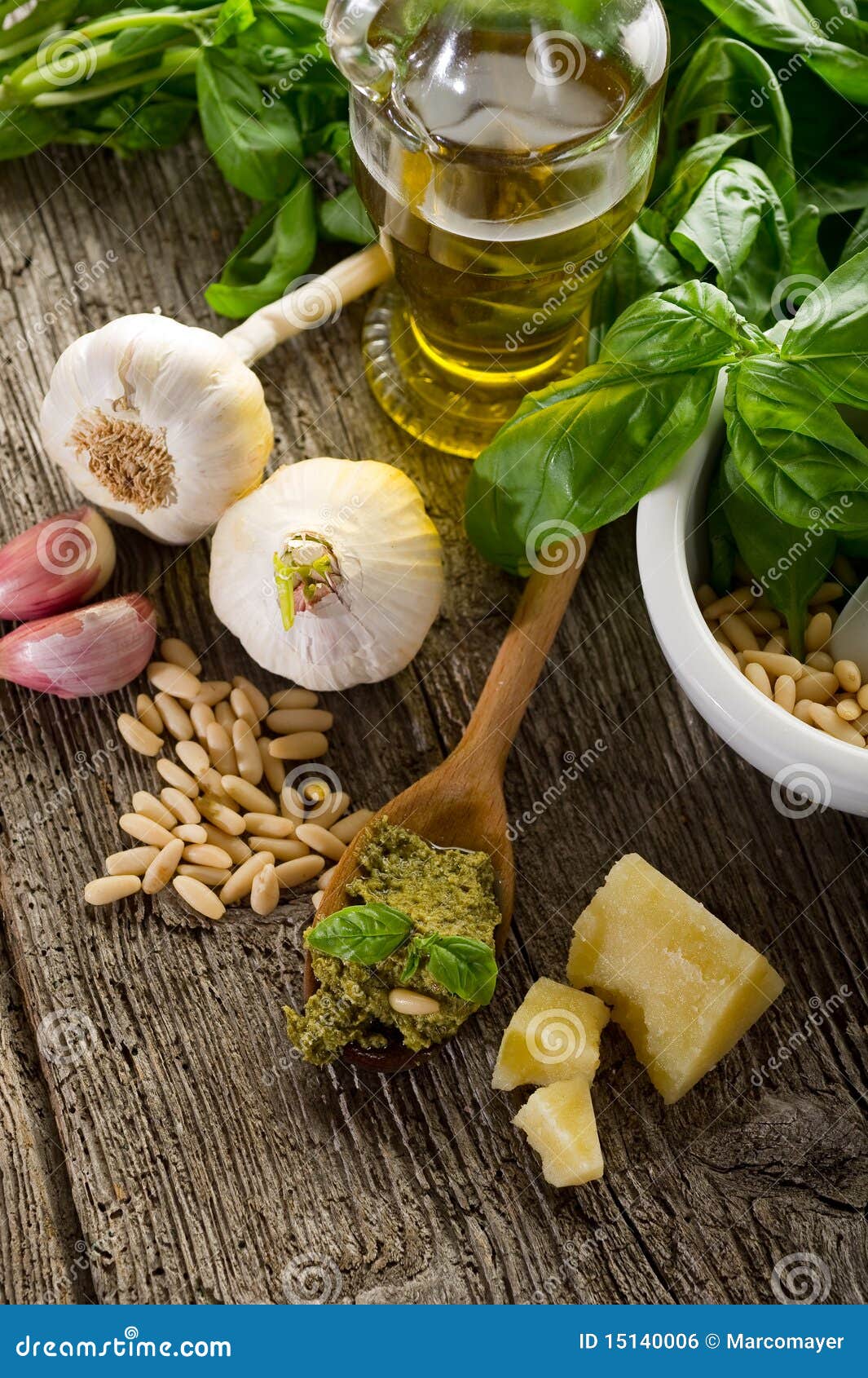 Ingredients for Pesto Sauce Stock Photo Image of health, gastronomy