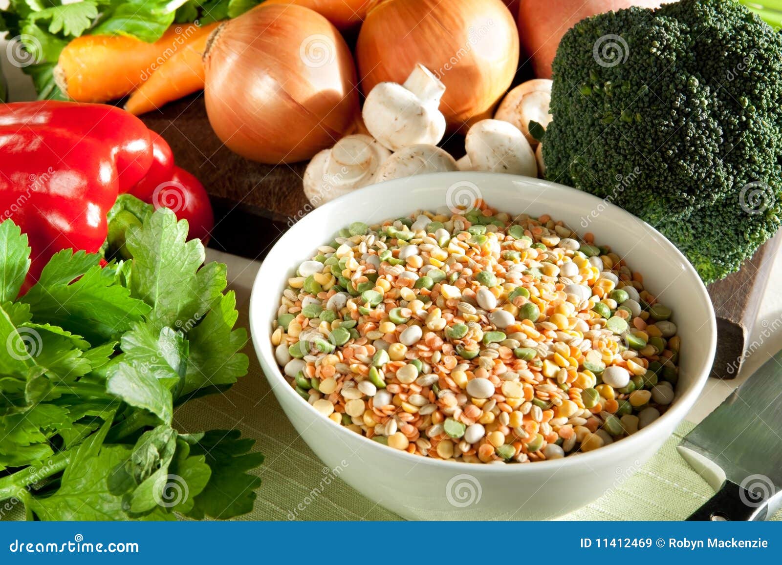 Ingredients for Vegetable Soup Stock Image Image of bell, capsicum 11412469