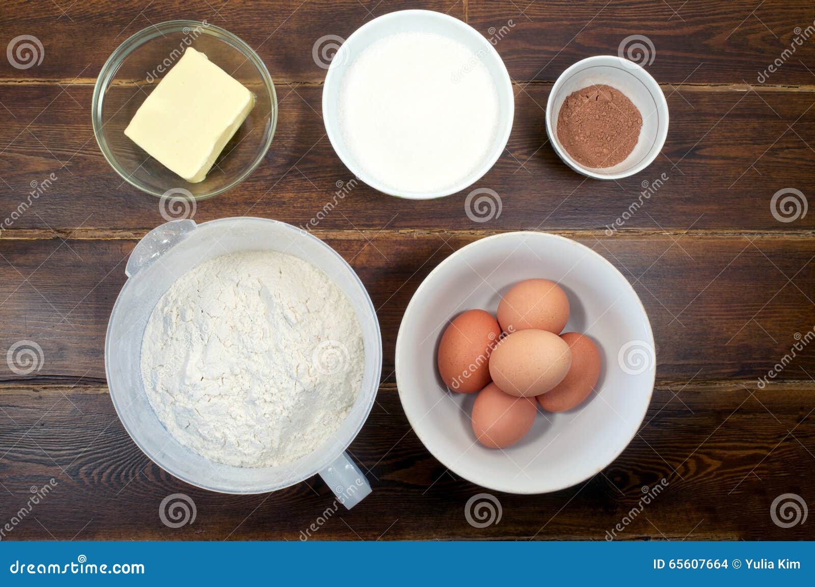 Ingredients for zebra cake stock photo. Image of yellow 65607664