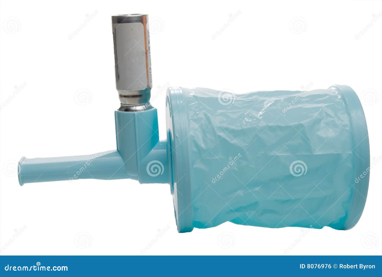 Inhaler Bag stock photo. Image of dose, prescription, breathing 8076976