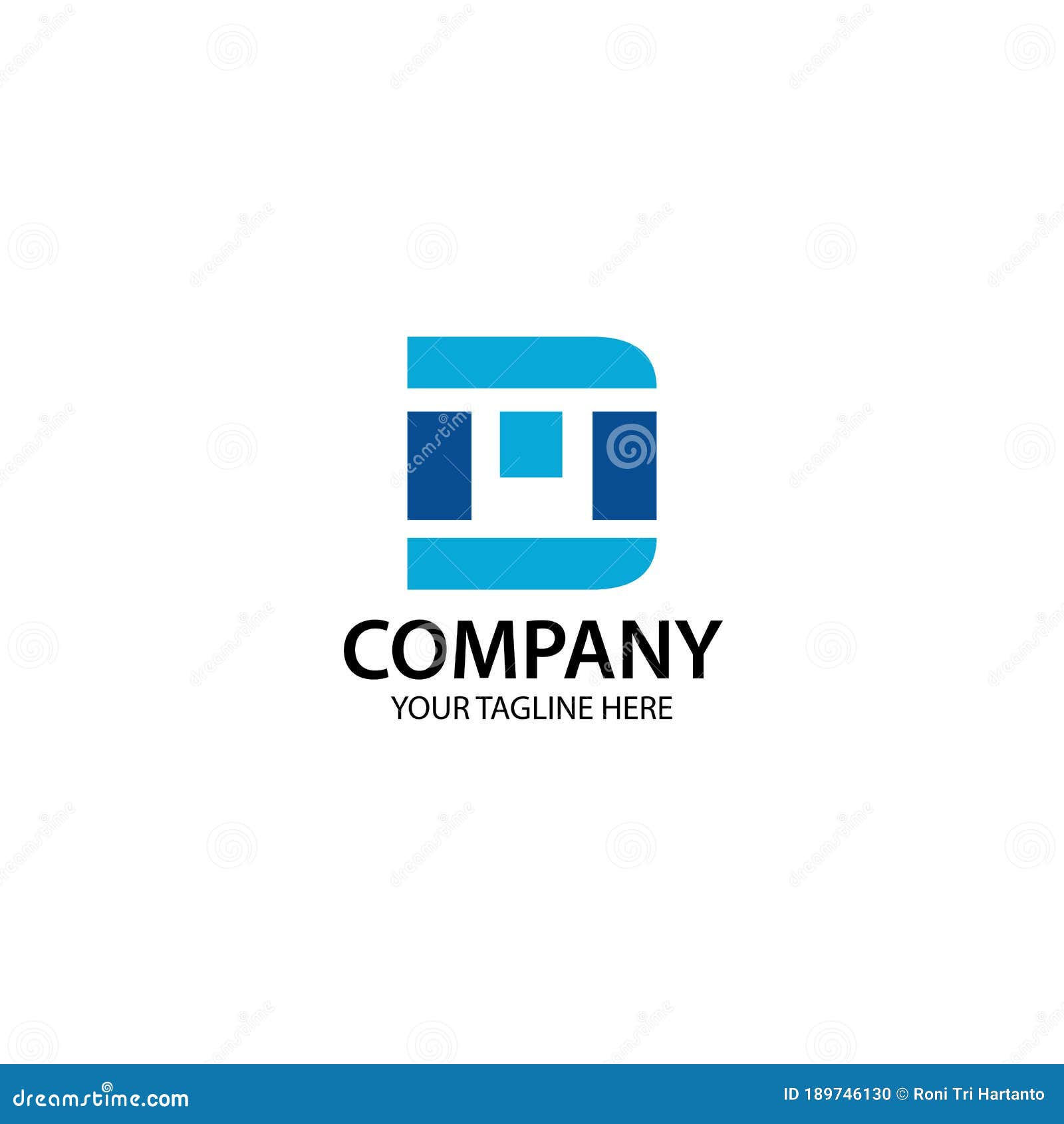 Initial DM Logo Design Inspiration Stock Illustration - Illustration of ...