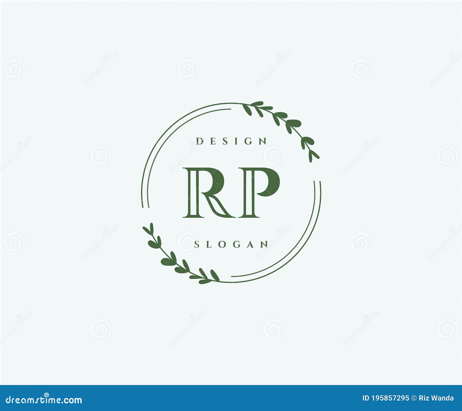 Premium Vector  Initial pm monogram logo design