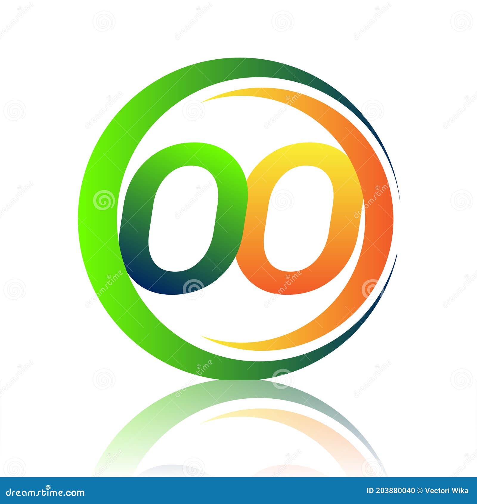 Initial Letter MM Logotype Company Name Colored Orange And Green Circle And  Swoosh Design, Modern Logo Concept. Vector Logo For Business And Company  Identity. Royalty Free SVG, Cliparts, Vectors, and Stock Illustration.