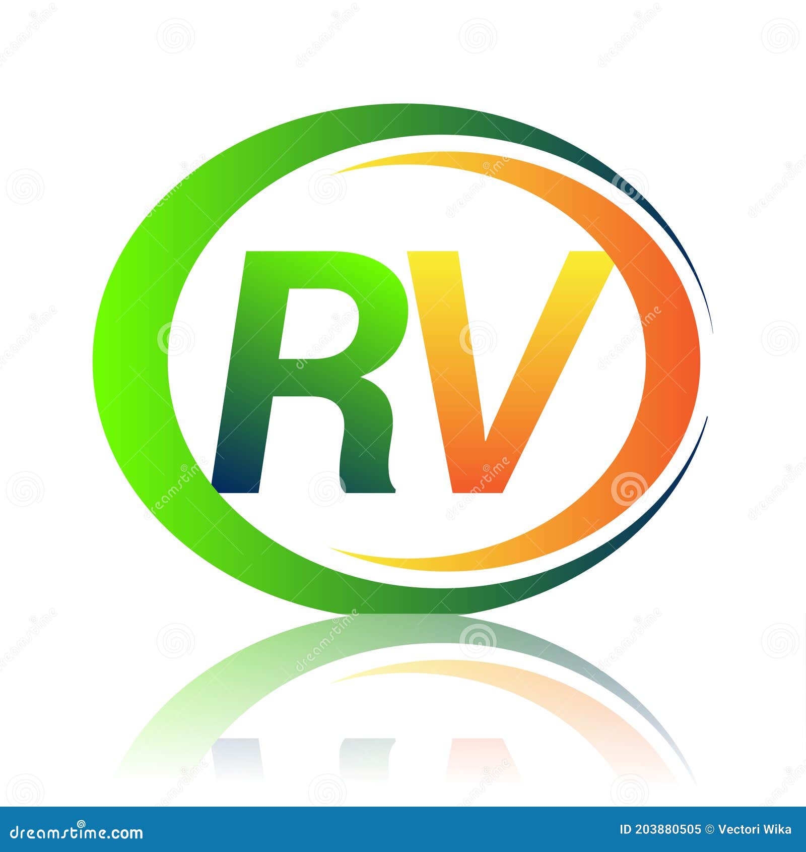 Initial Letter Logo Rv Company Name Green And Orange Color On Circle And Swoosh Design Vector Logotype For Business And Company Stock Vector Illustration Of Elegance Design 203880505 You can search by image to find related photos you can search for an image by uploading + with url or by typing the keyword or any word you want. initial letter logo rv company name green and orange color on circle and swoosh design vector logotype for business and company stock vector illustration of elegance design 203880505
