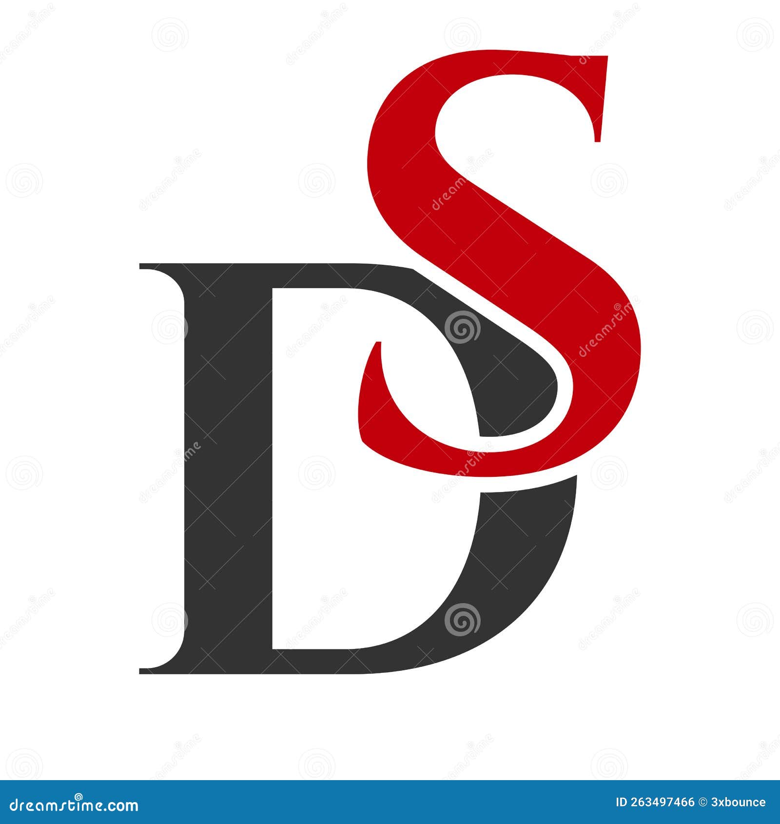Initial lv letter business logo design template Vector Image