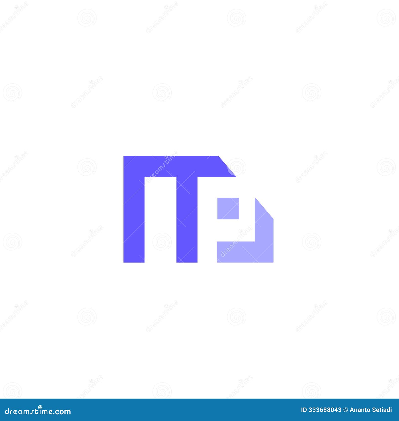 initial letters mp logo s