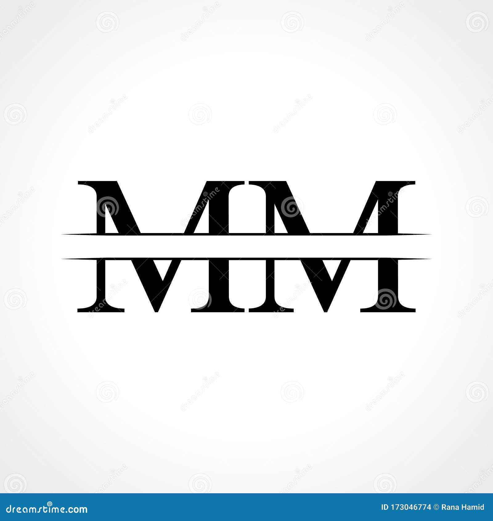 brand monogram mm logo