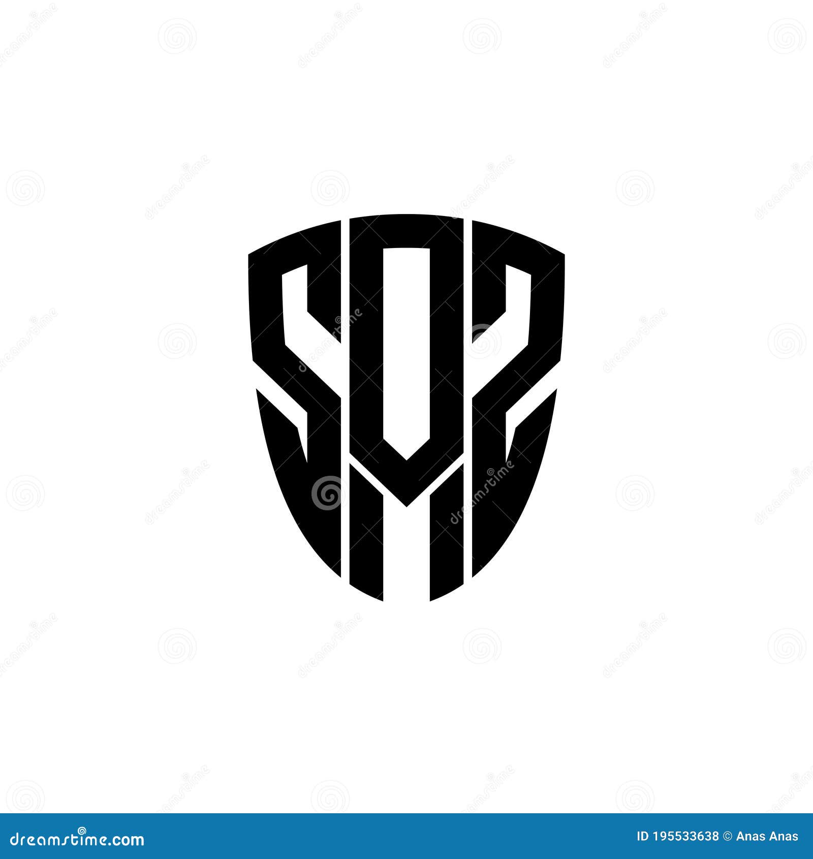 Vetor de sss letter original monogram logo design do Stock