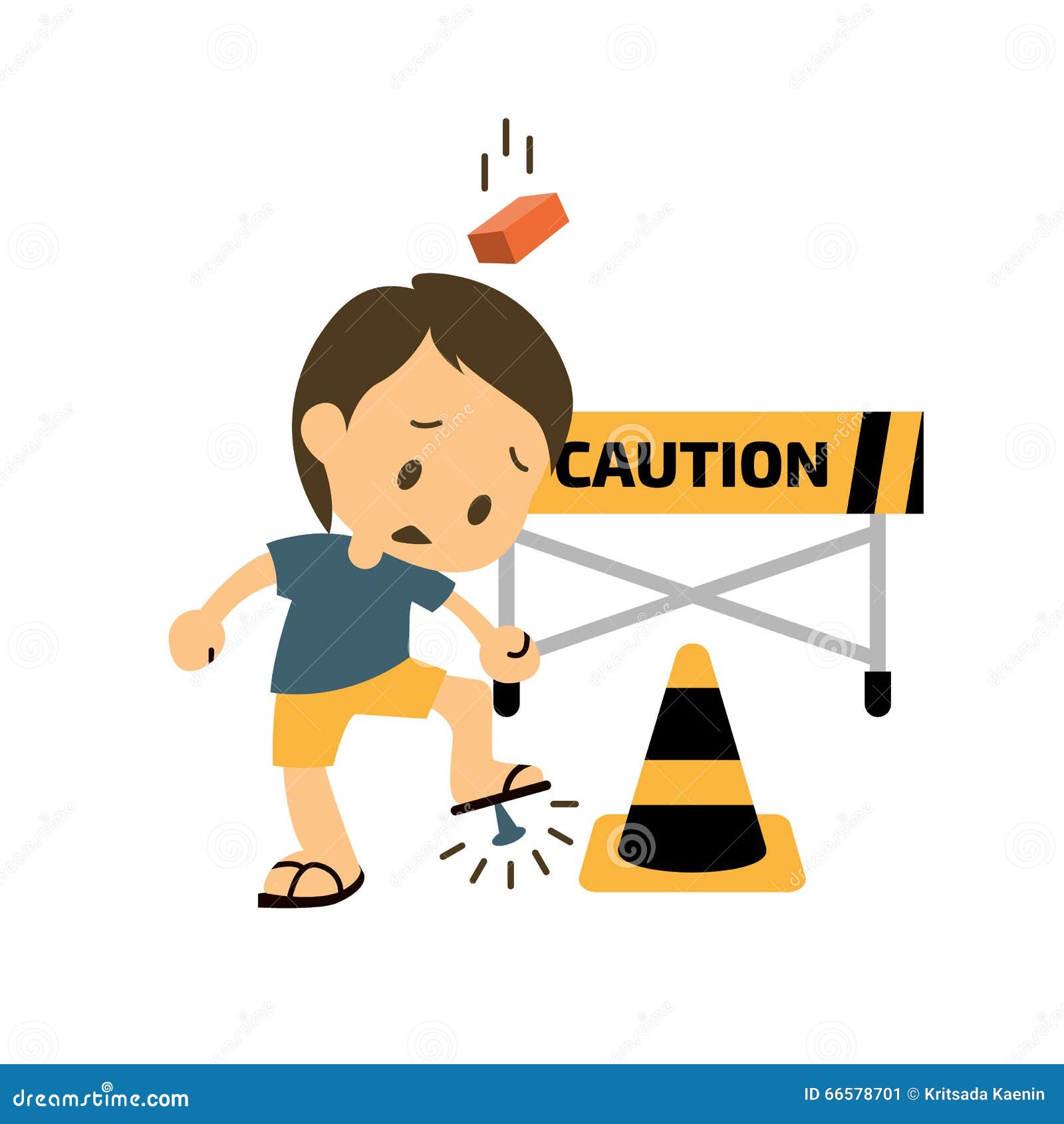 Injured Cartoon Health and Safety Stock Vector - Illustration of concept, construction: 66578701 Injured Cartoon Health and Safety Stock Vector - Illustration of concept, construction: 66578701