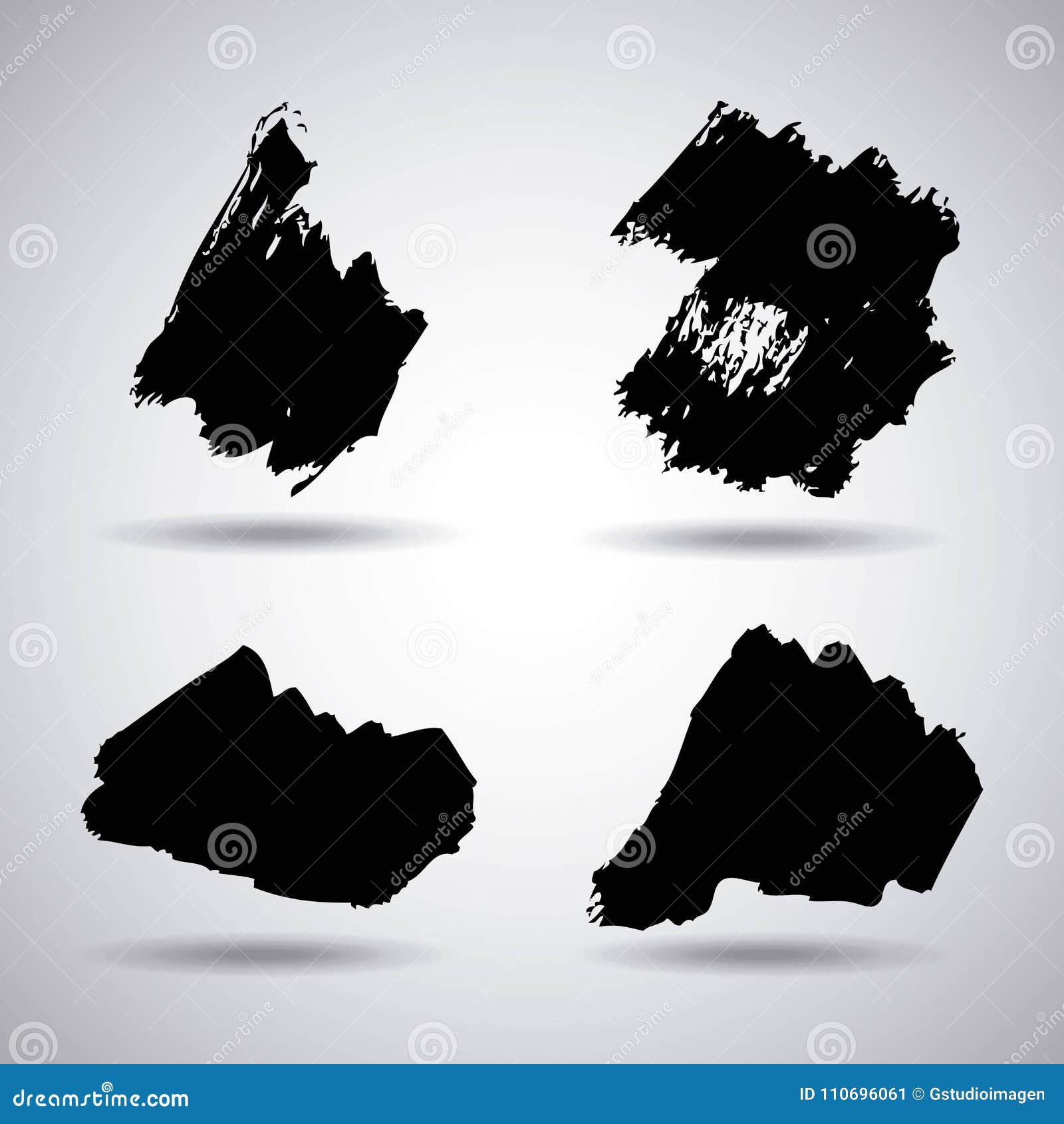 ink brush stroke different grunge art texture dirty creative  paintbrush