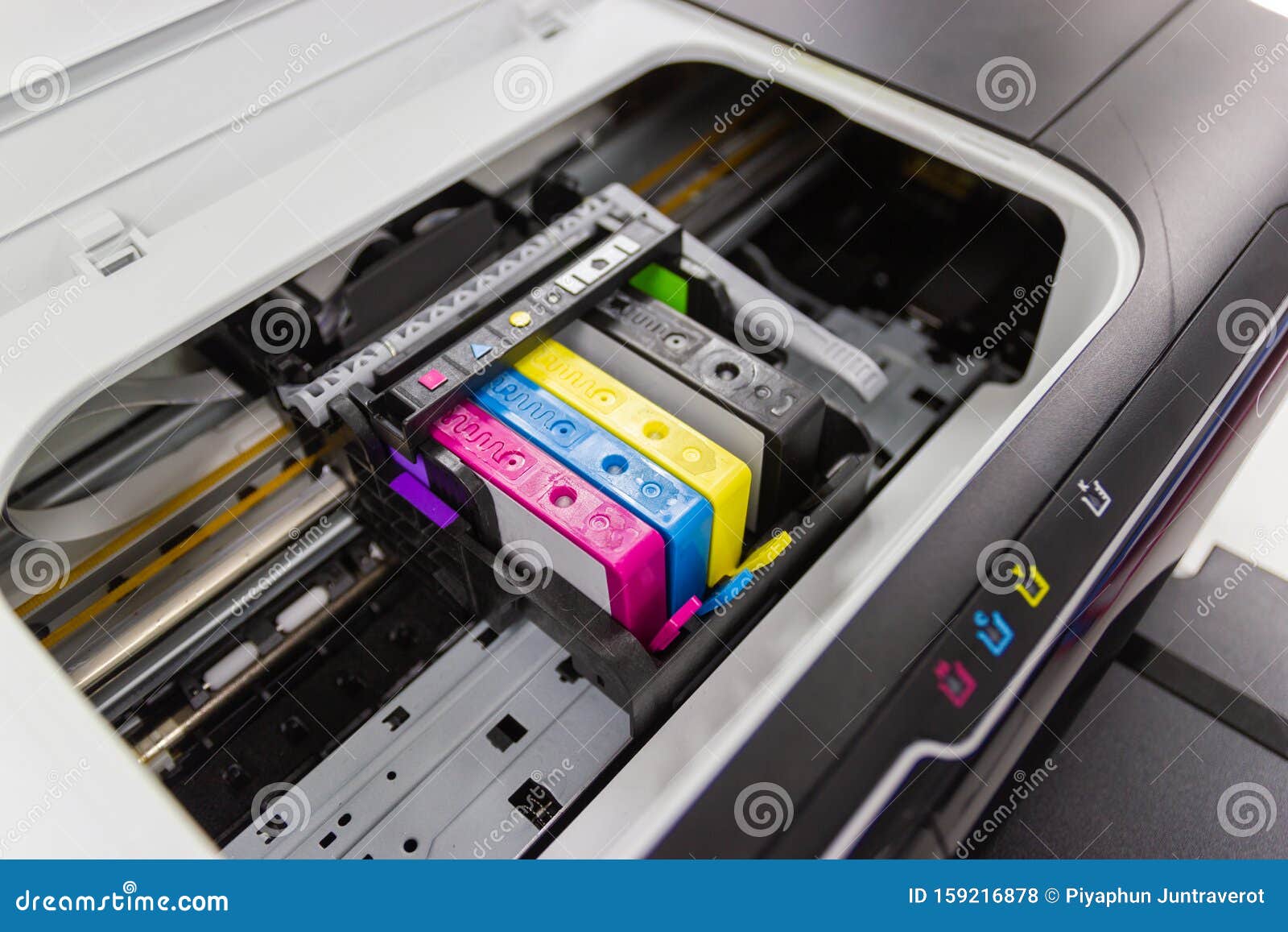 an ink cartridge or inkjet cartridge is a component of an inkjet printer