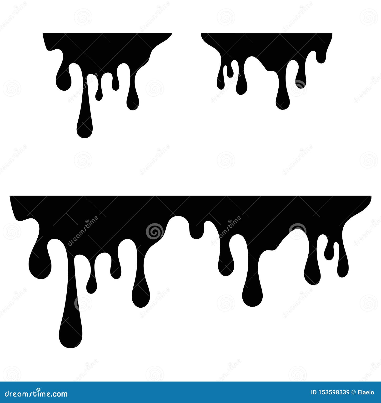 Ink Drop Vector Icon Design Stock Vector - Illustration of drips, paint ...