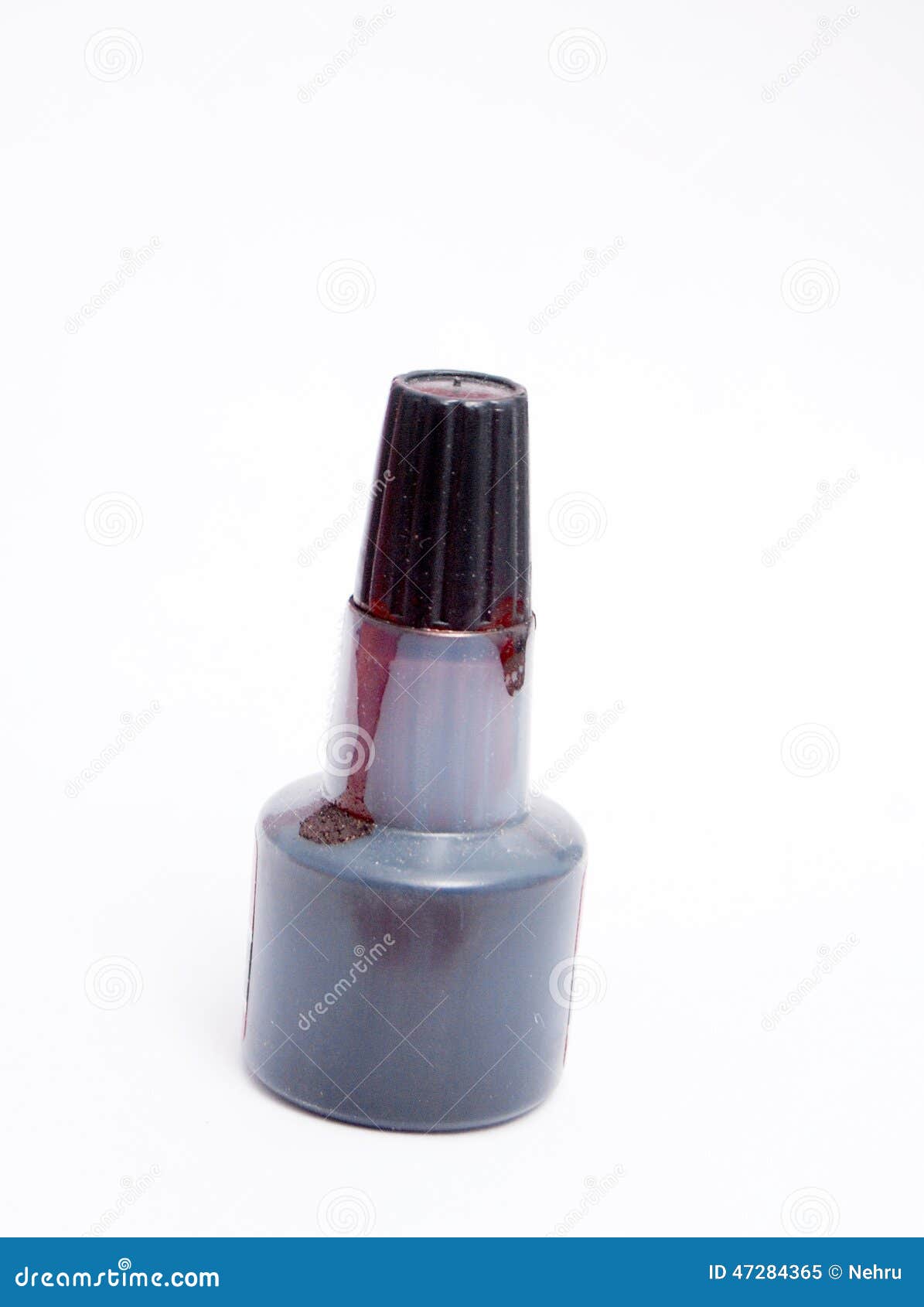 Ink stamp bottle stock image. Image of idea, background 47284365
