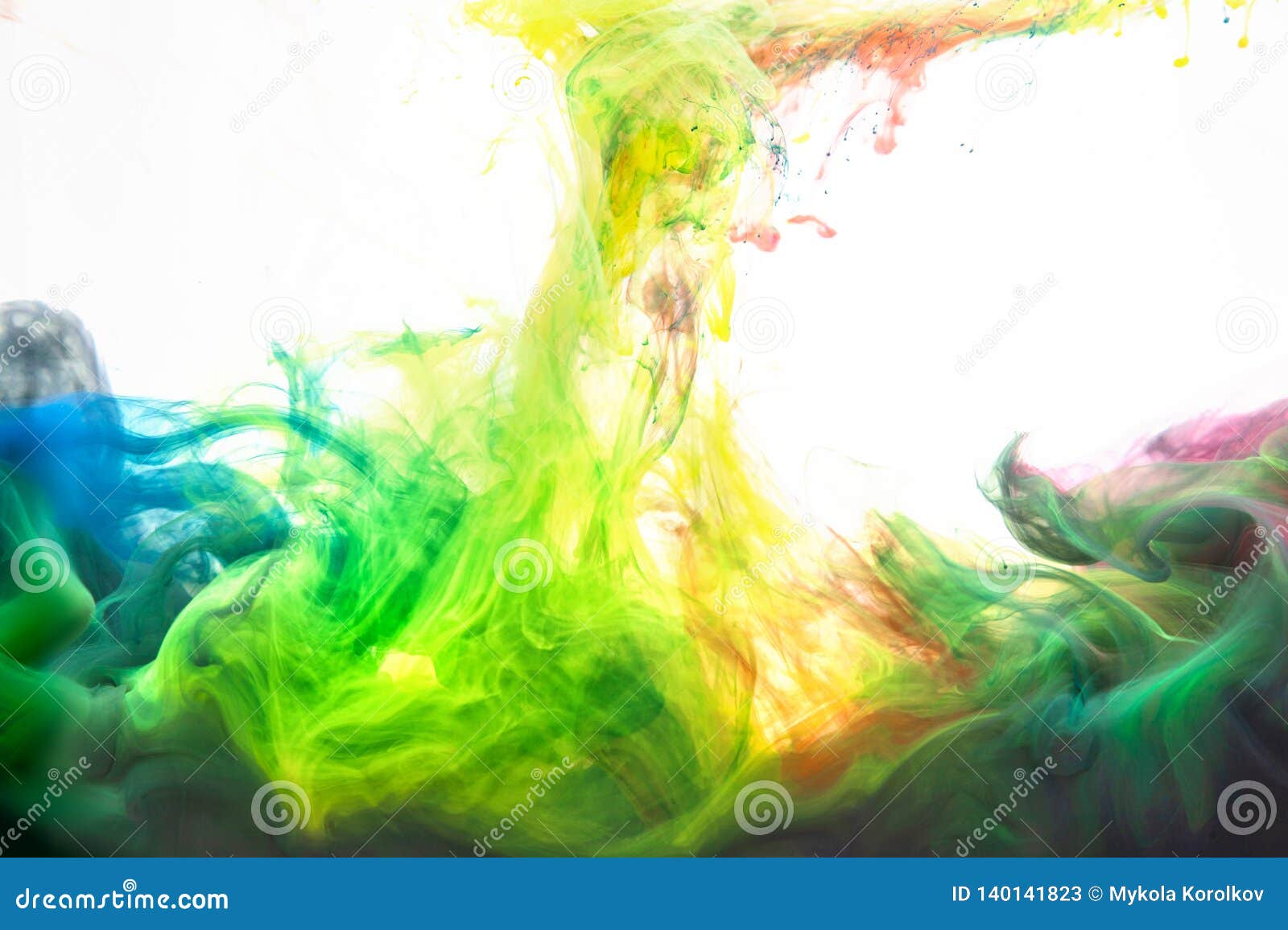 Ink in Water. Abstract Background. . Ink Swirling in Water. Ink in ...