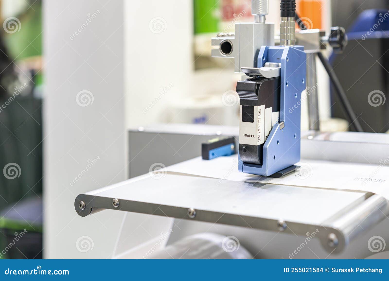 Inkjet Print Head Component of Continuous Label or Graphics Printer