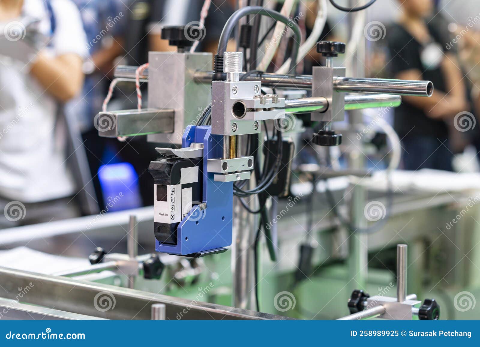 Inkjet Print Head Component of Continuous Label or Graphics Printer