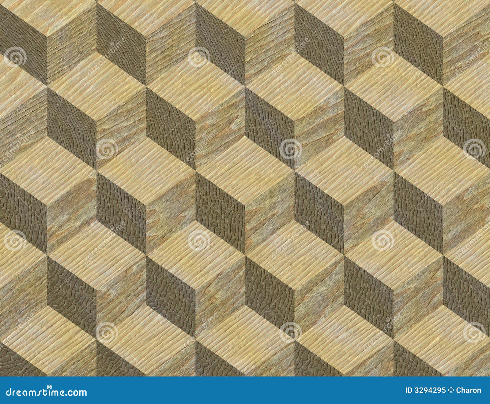 Inlay Wooden Pattern Fine Texture Stock Illustration 