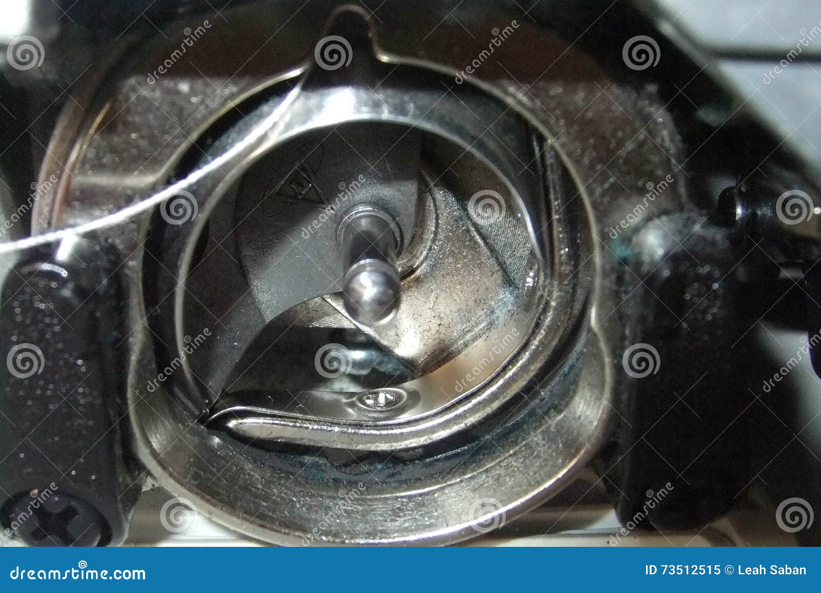 Inner Workings of a Sewing Machine Stock Image Image of workings