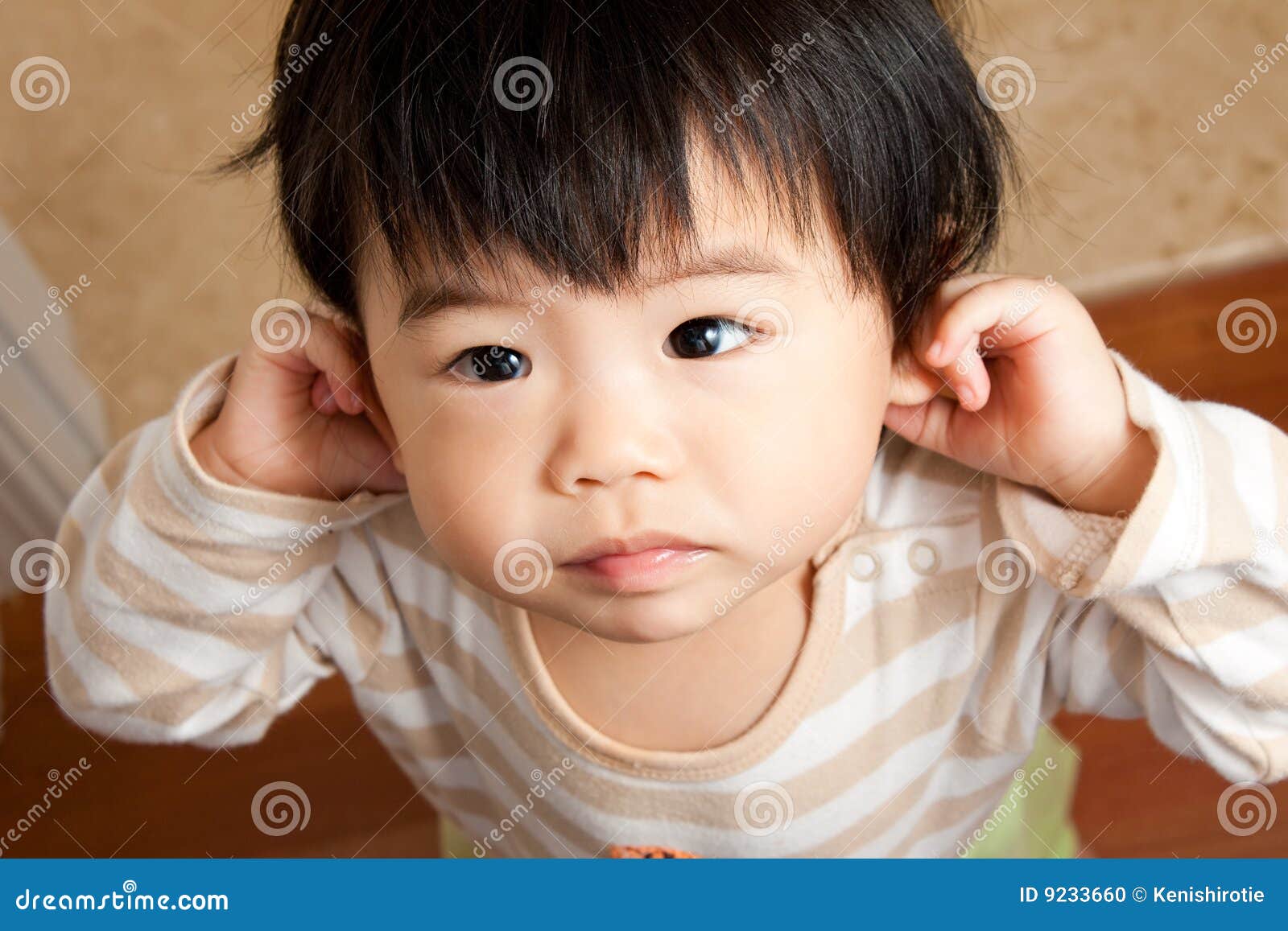 Innocent Baby Girl stock photo. Image of toddler, punishment - 9233660