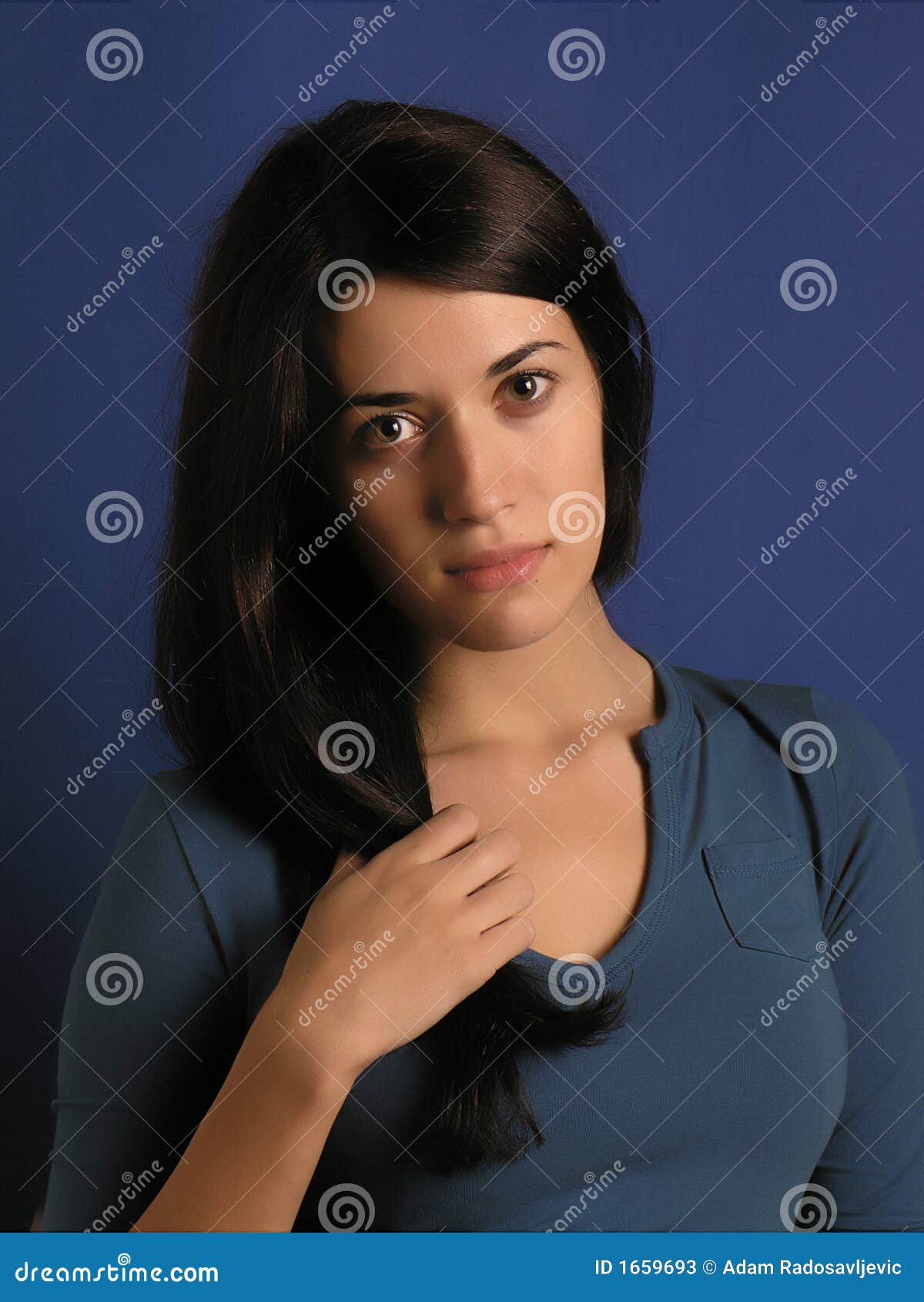 Innocent Beauty stock image. Image of female, immersed - 1659693