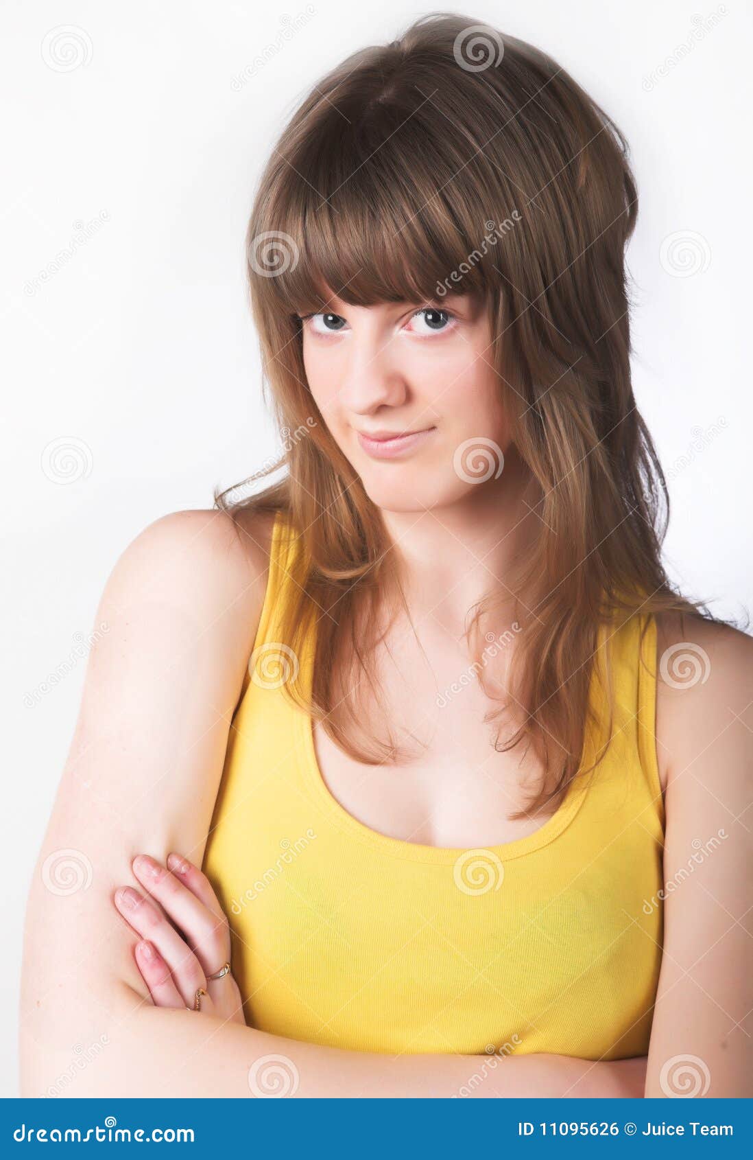 Innocent Teen Girl Stock Photo Image Of Posing Gla