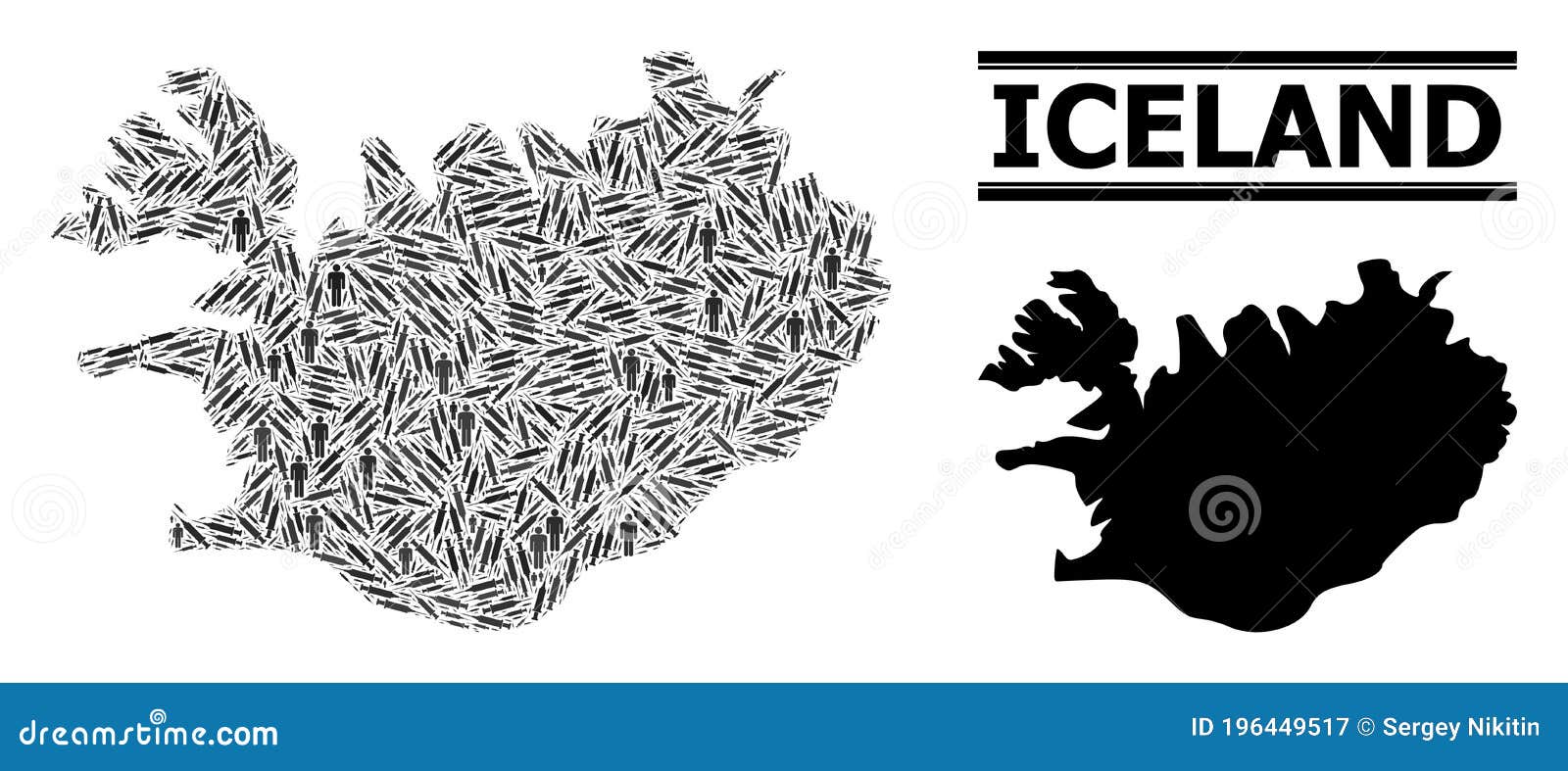 inoculation mosaic map of iceland