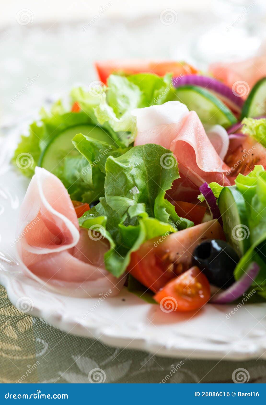 insalata di prosciutto crudo