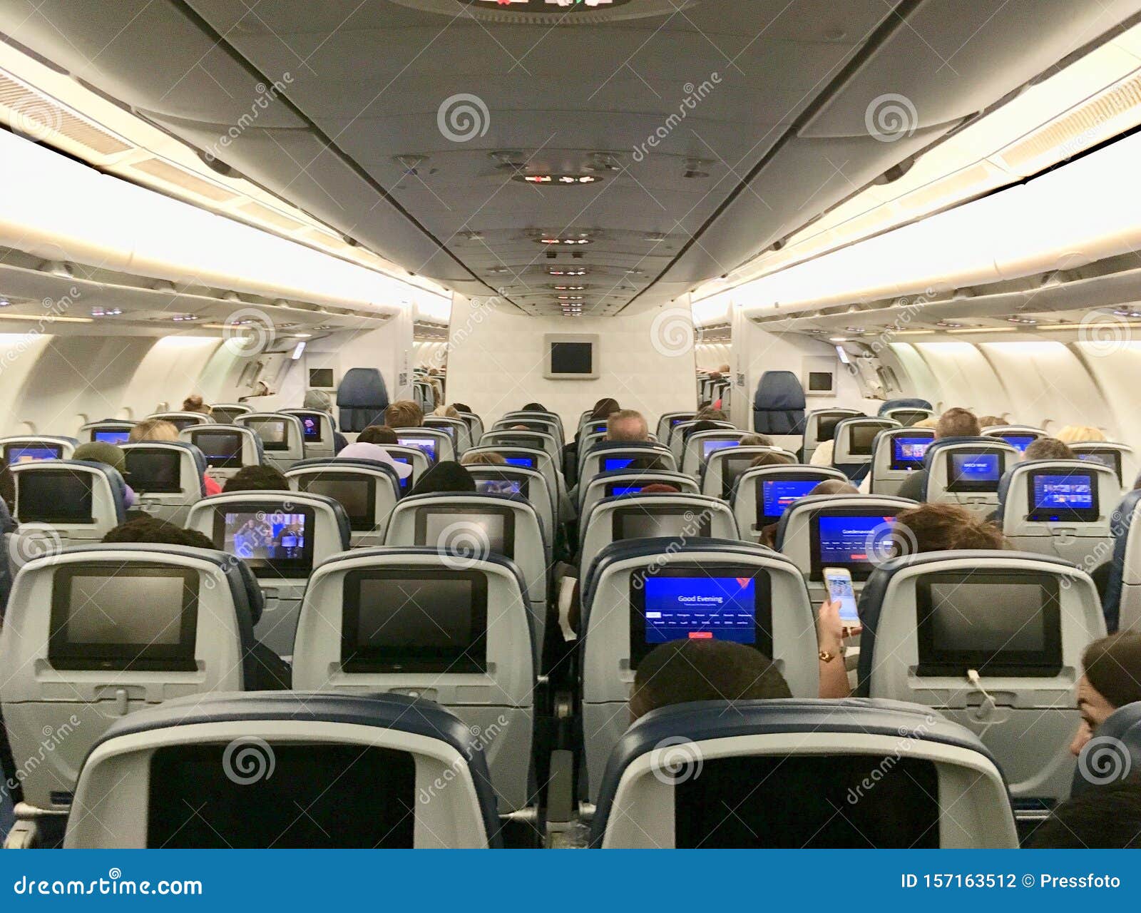 Airbus A330 Interior Stock Photos - Free & Royalty-Free Stock Photos from  Dreamstime