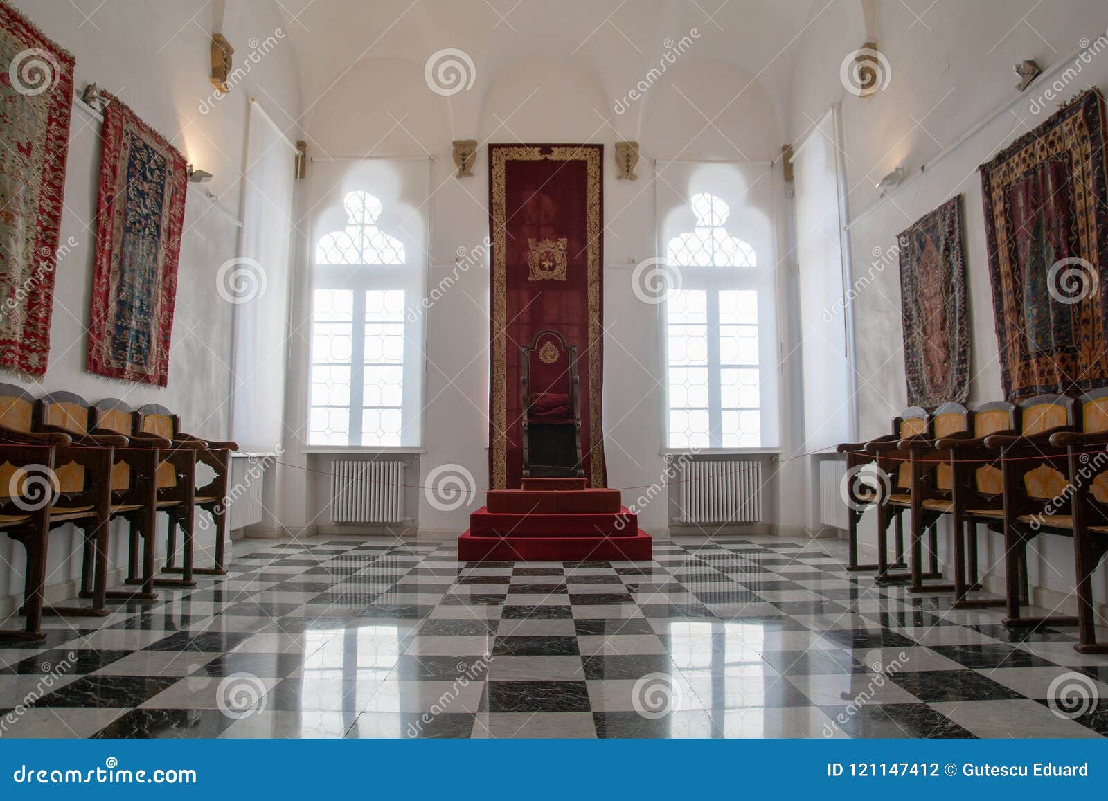 Inside Brancoveanu Palace From Romania Mogosoaia City