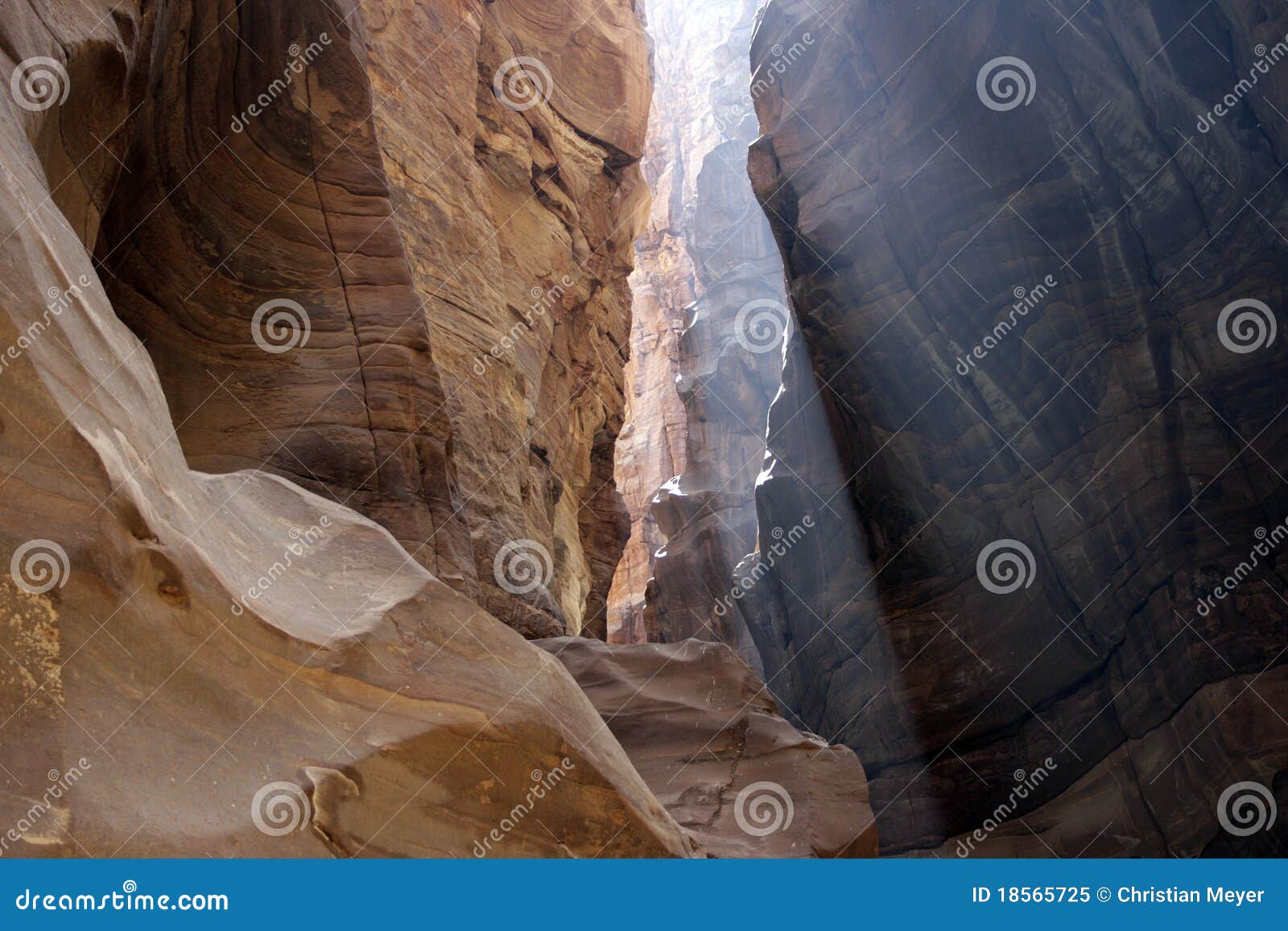 inside the canyon