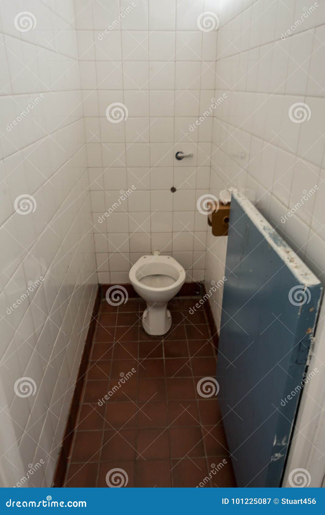 Inside a Cell Block Bathroom in HMP Shrewsbury Prison the Dana, Which