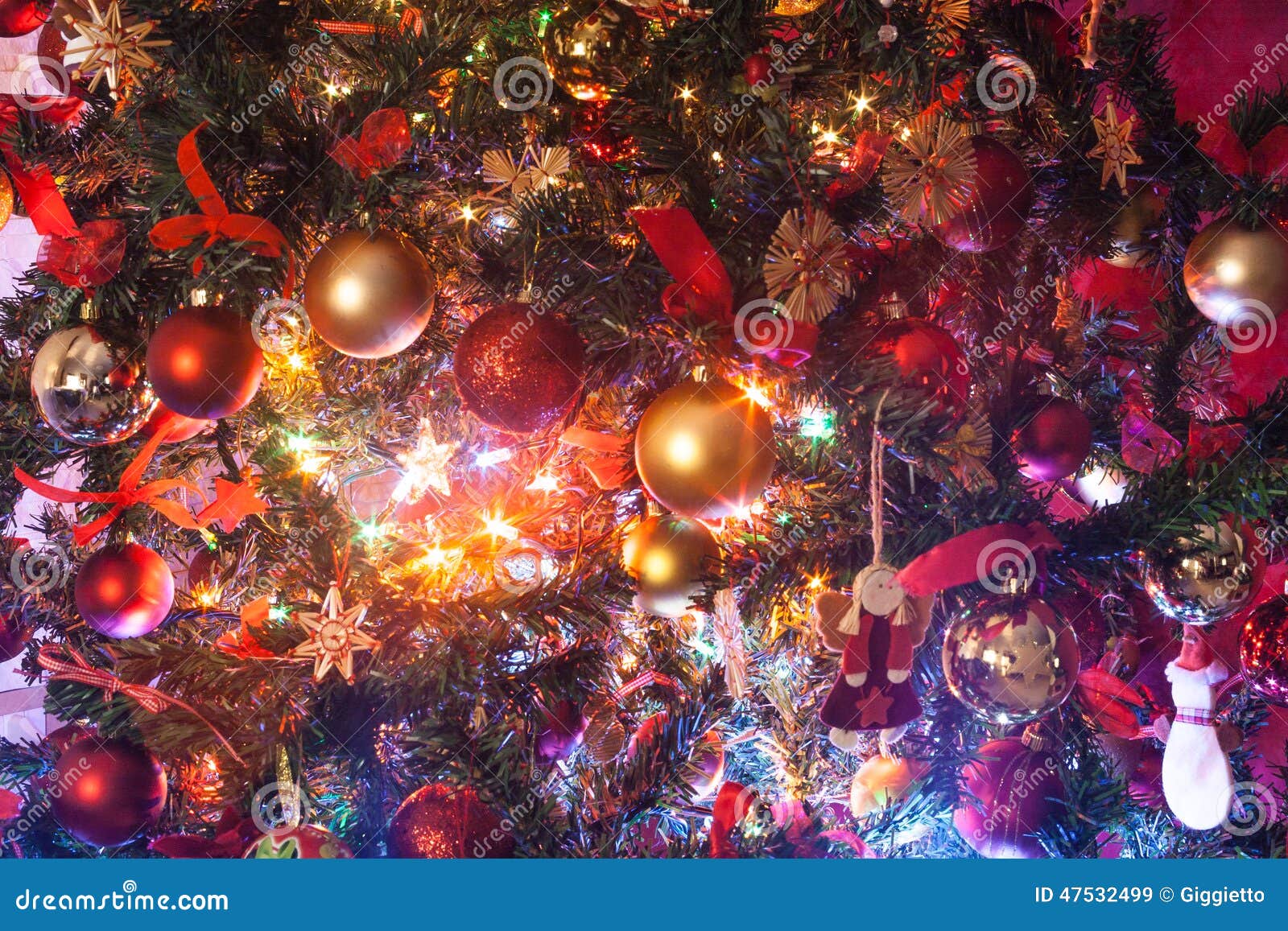 Inside the Christmas Tree stock image. Image of celebration - 47532499