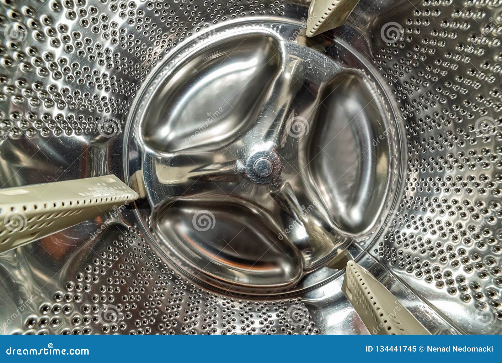 Inside the Drum of a Washing Machine Stock Image Image of copy