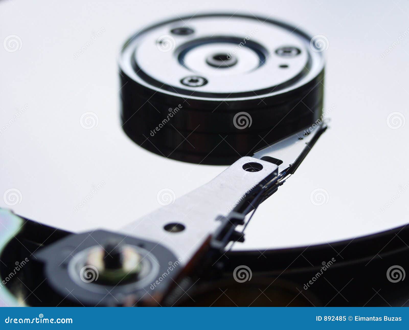 inside hard drive