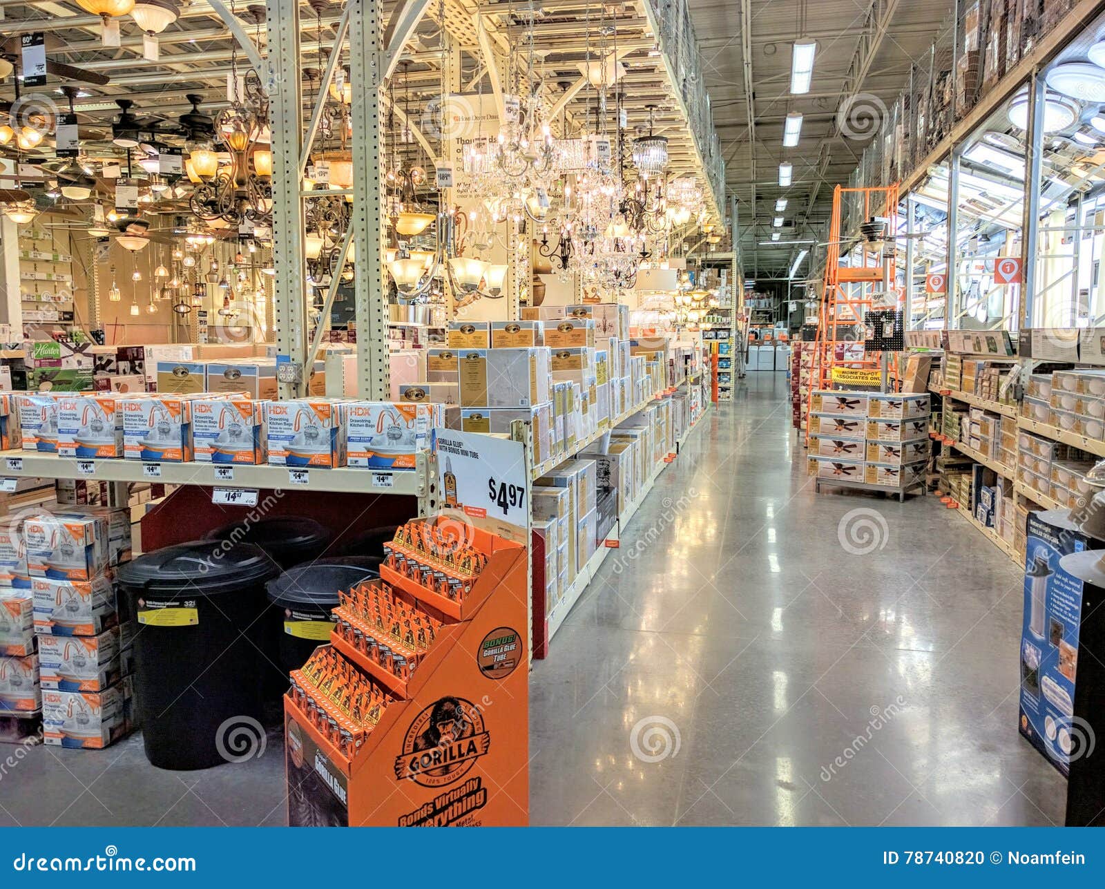 Inside Home Depot Interior Look Store 78740820 