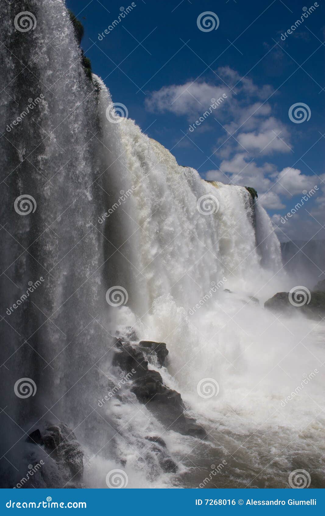 inside iguassu falls 3