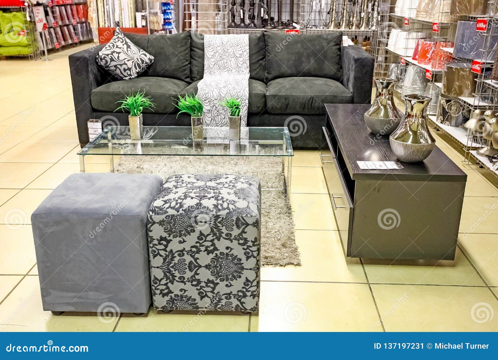 Inside Interior Of A Home Furnishing Store Editorial Photo Image